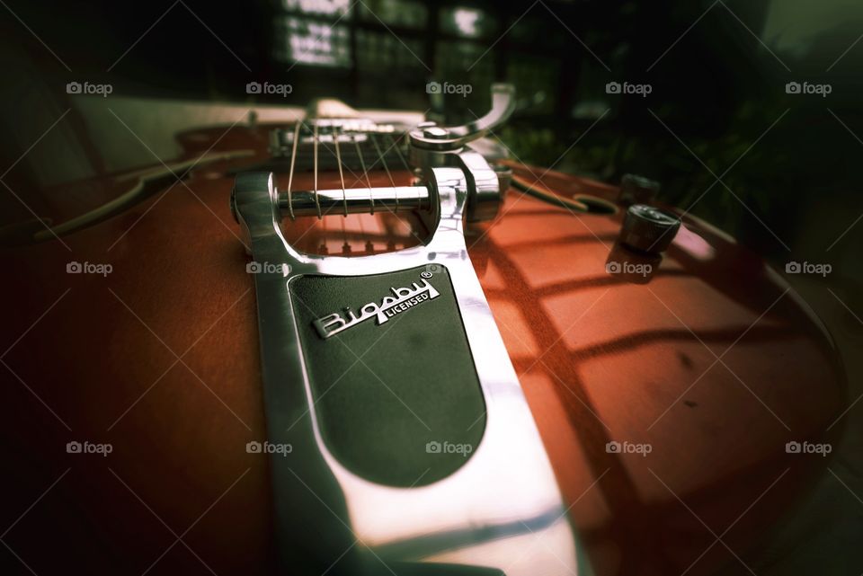 Guitar. Retro