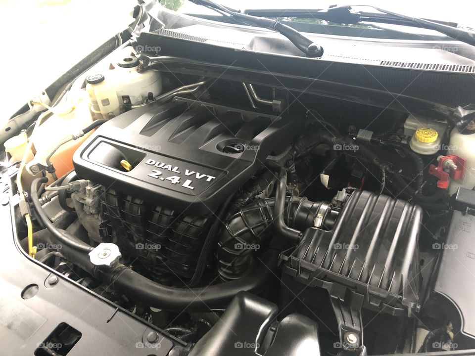 Engine after a detail