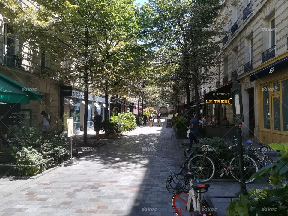 street in Paris