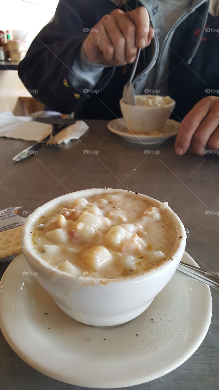 clam chowder