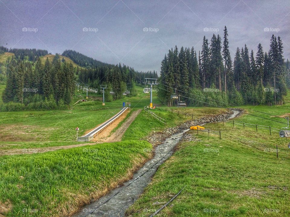 Another day on the mountain! 