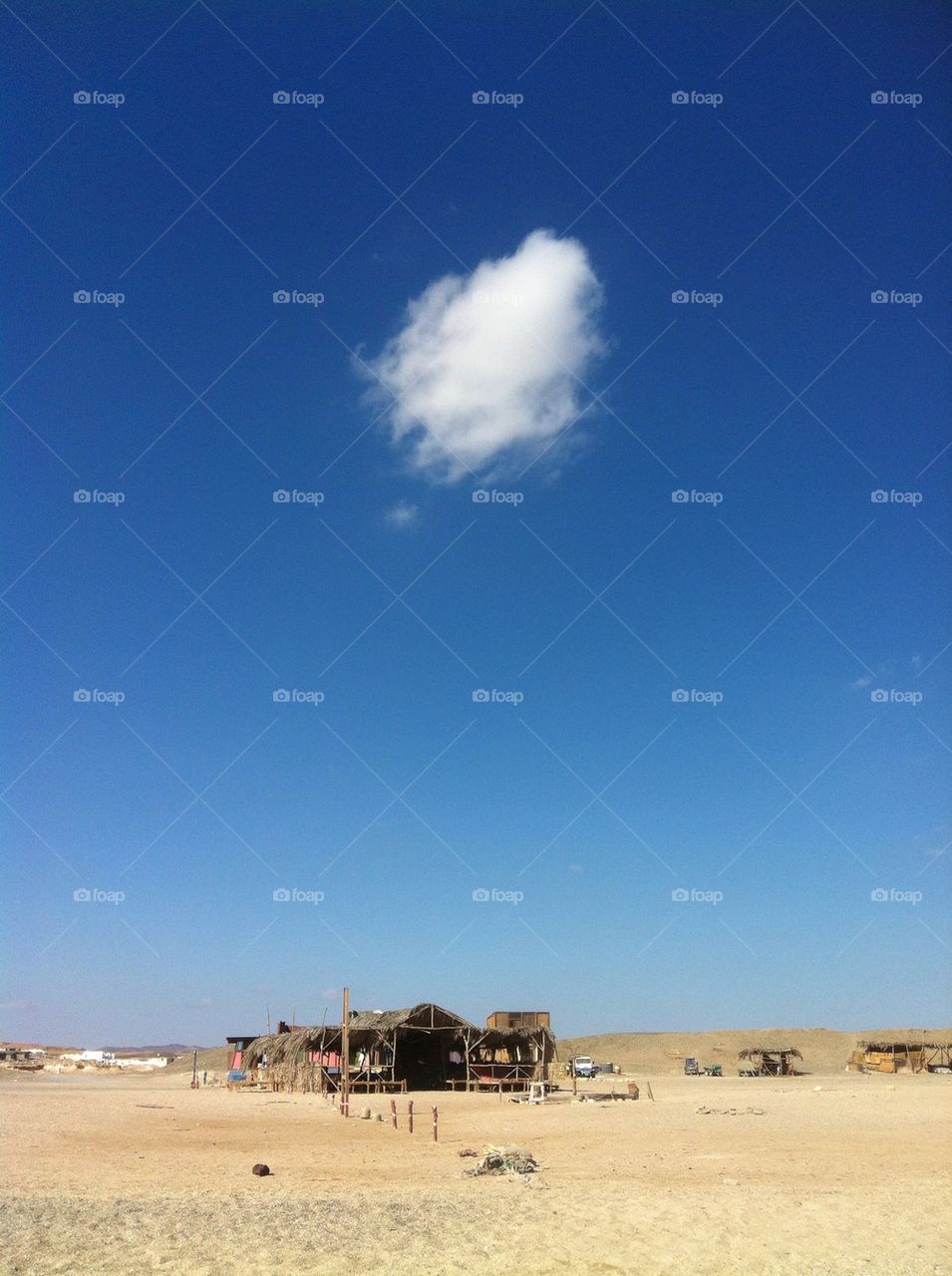 hot sunny sand cloud by peterh