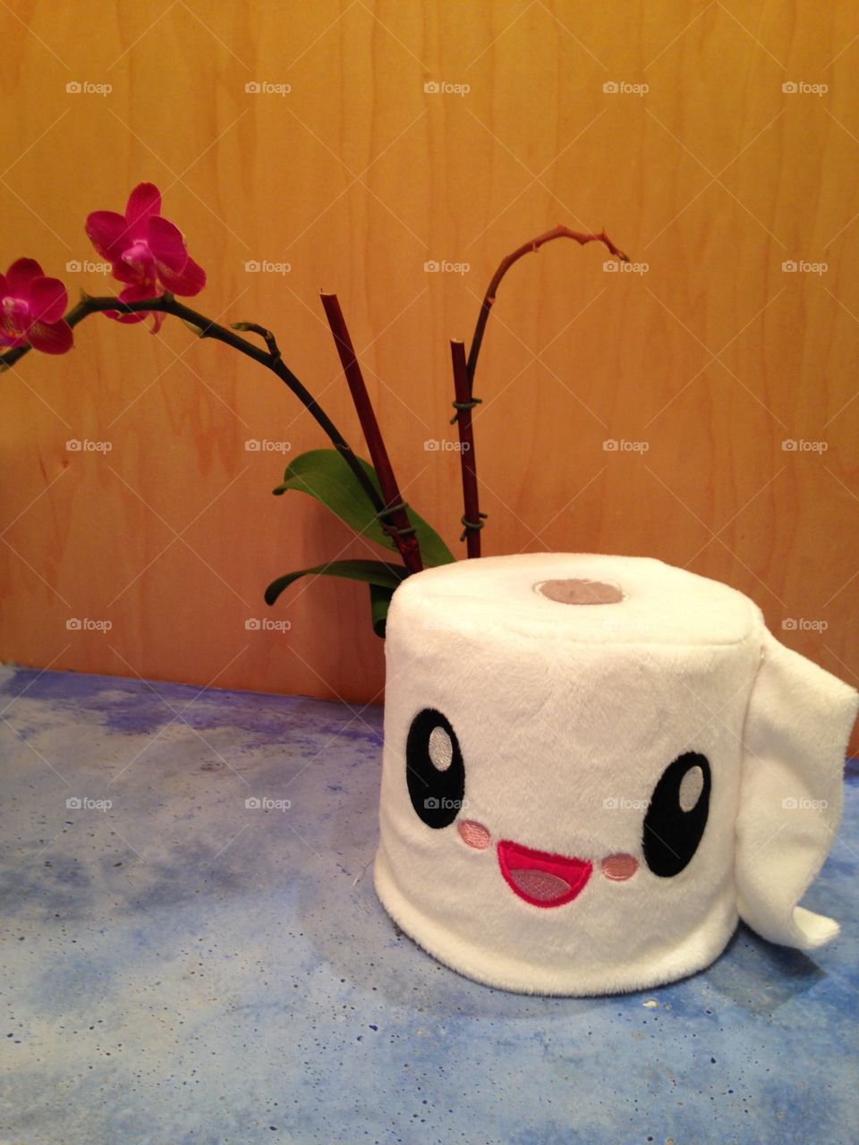 Cute toilet paper holder