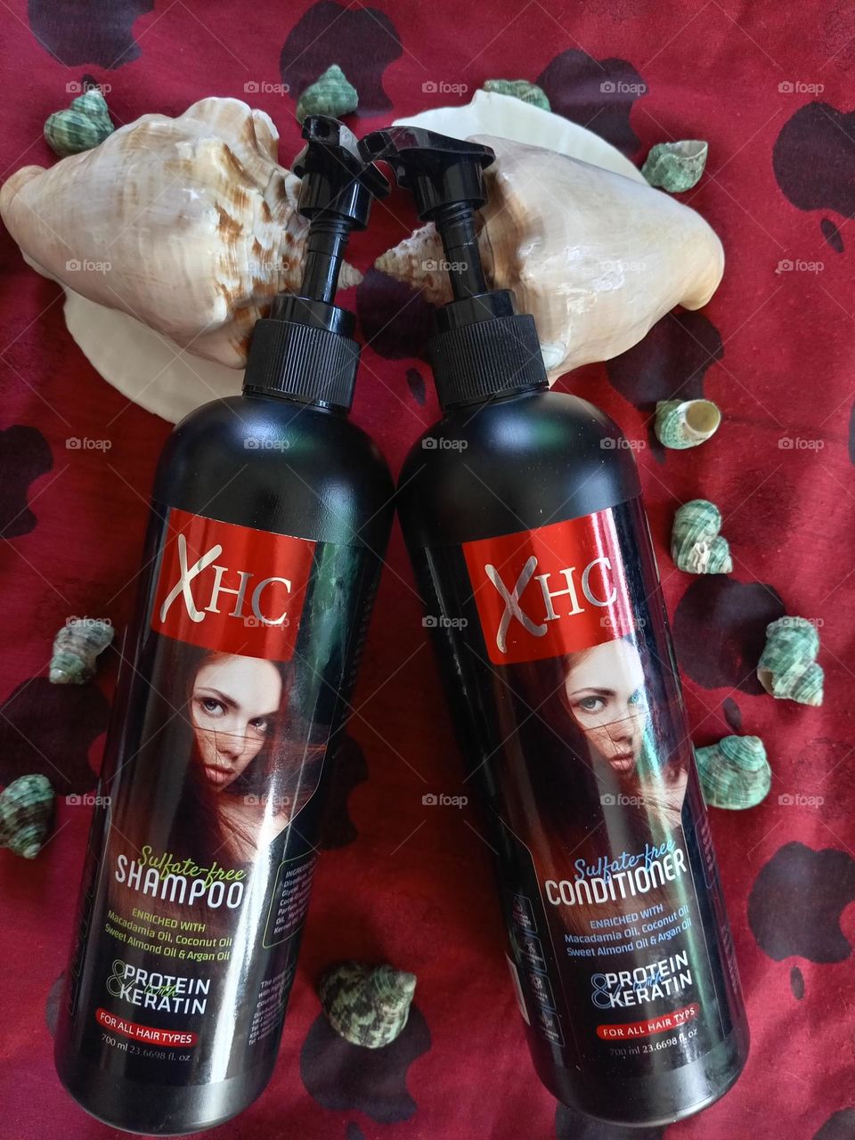 XHC hair shampoo and conditioner