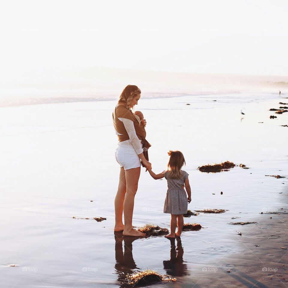 Beach, Water, Sand, Sea, Love