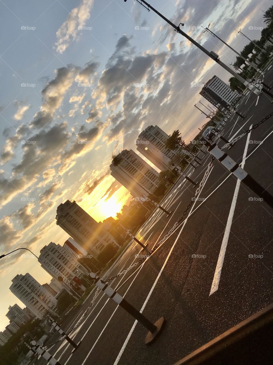 Sunset city 
