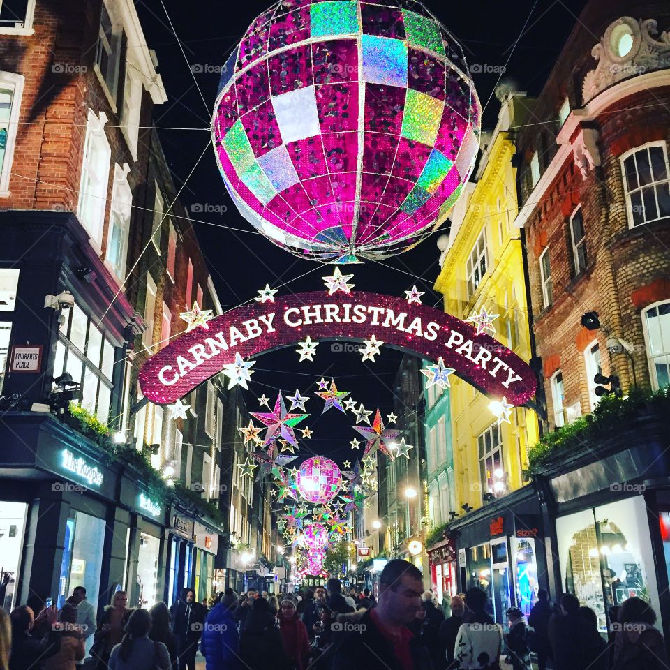 Carnaby Christmas in London