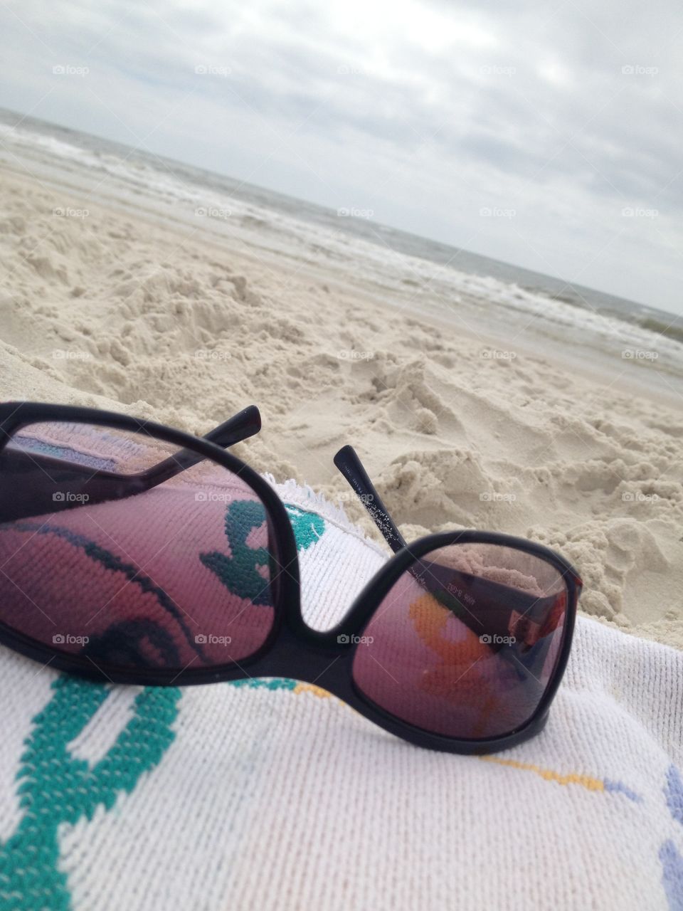 Shades in the sand