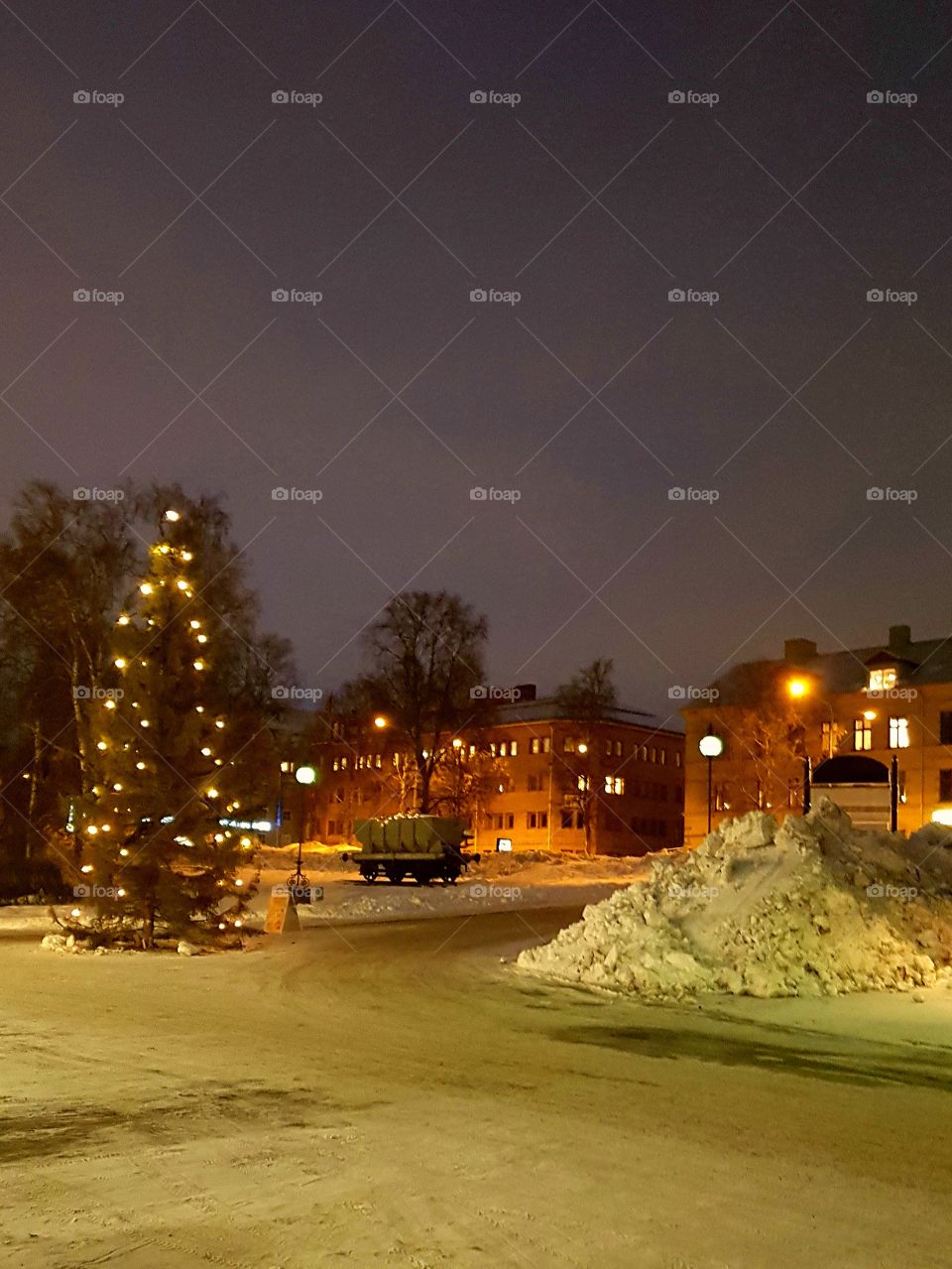 train station in Luleå  city