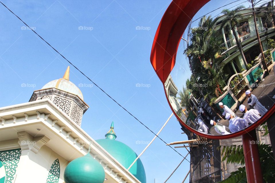 Mosque and Mirror.