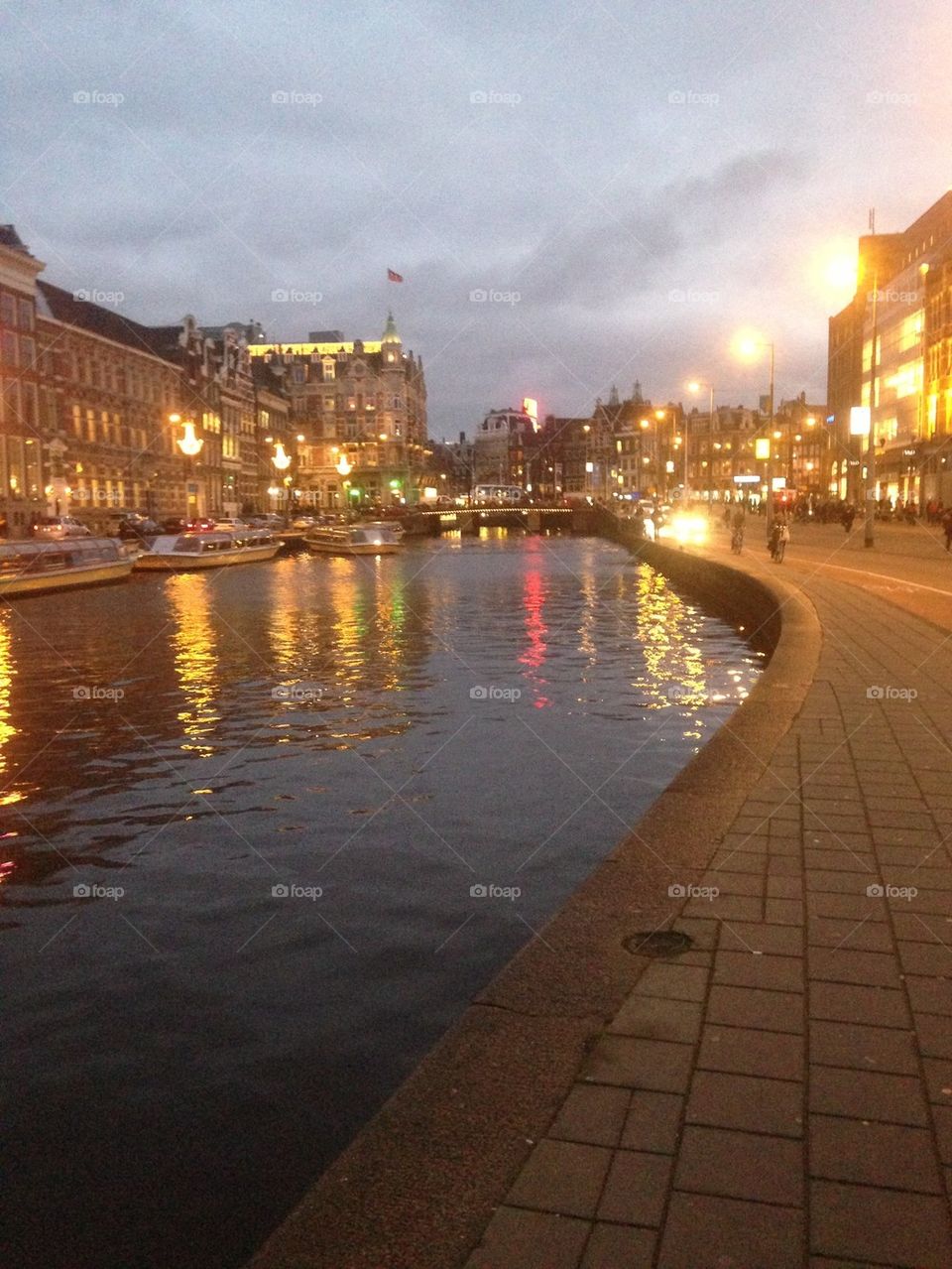 Amsterdam river.