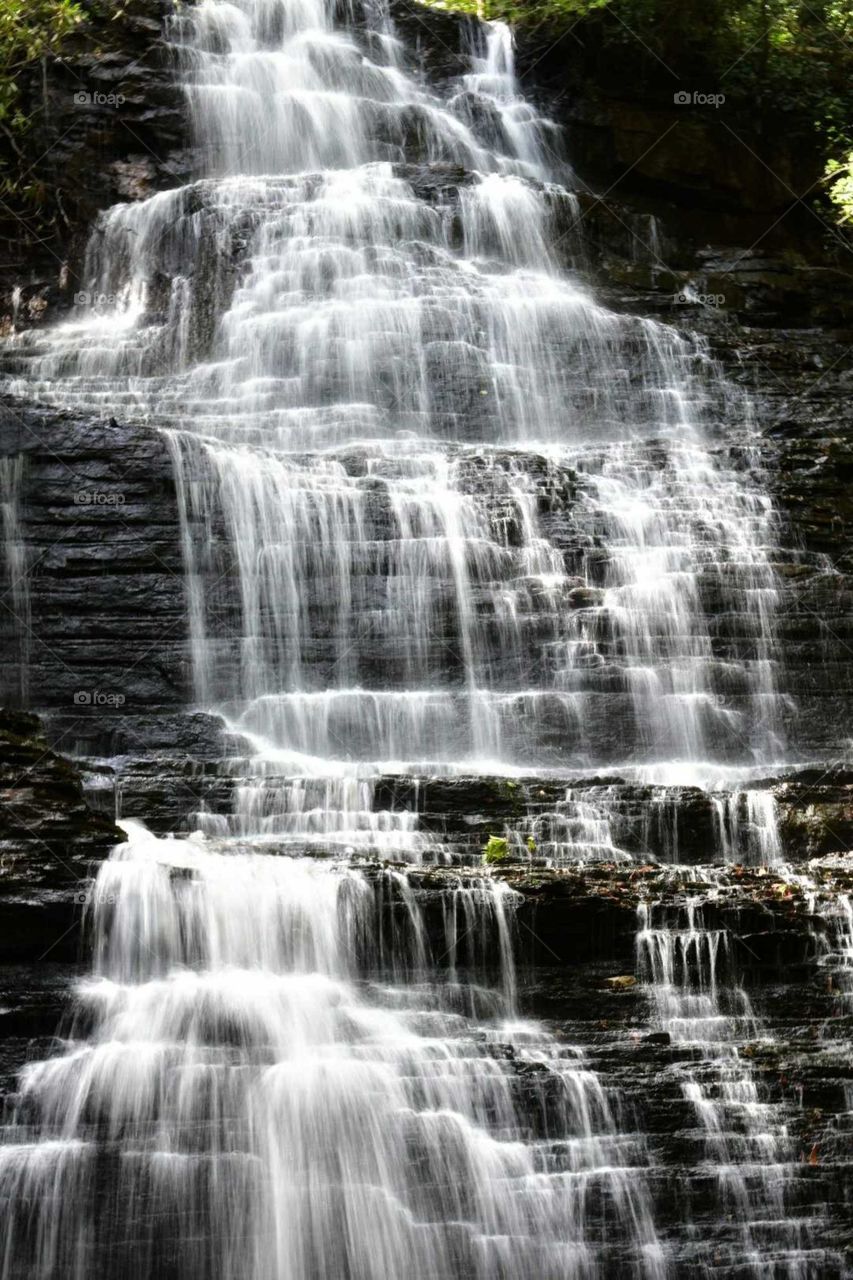 Cascading Waterfall
