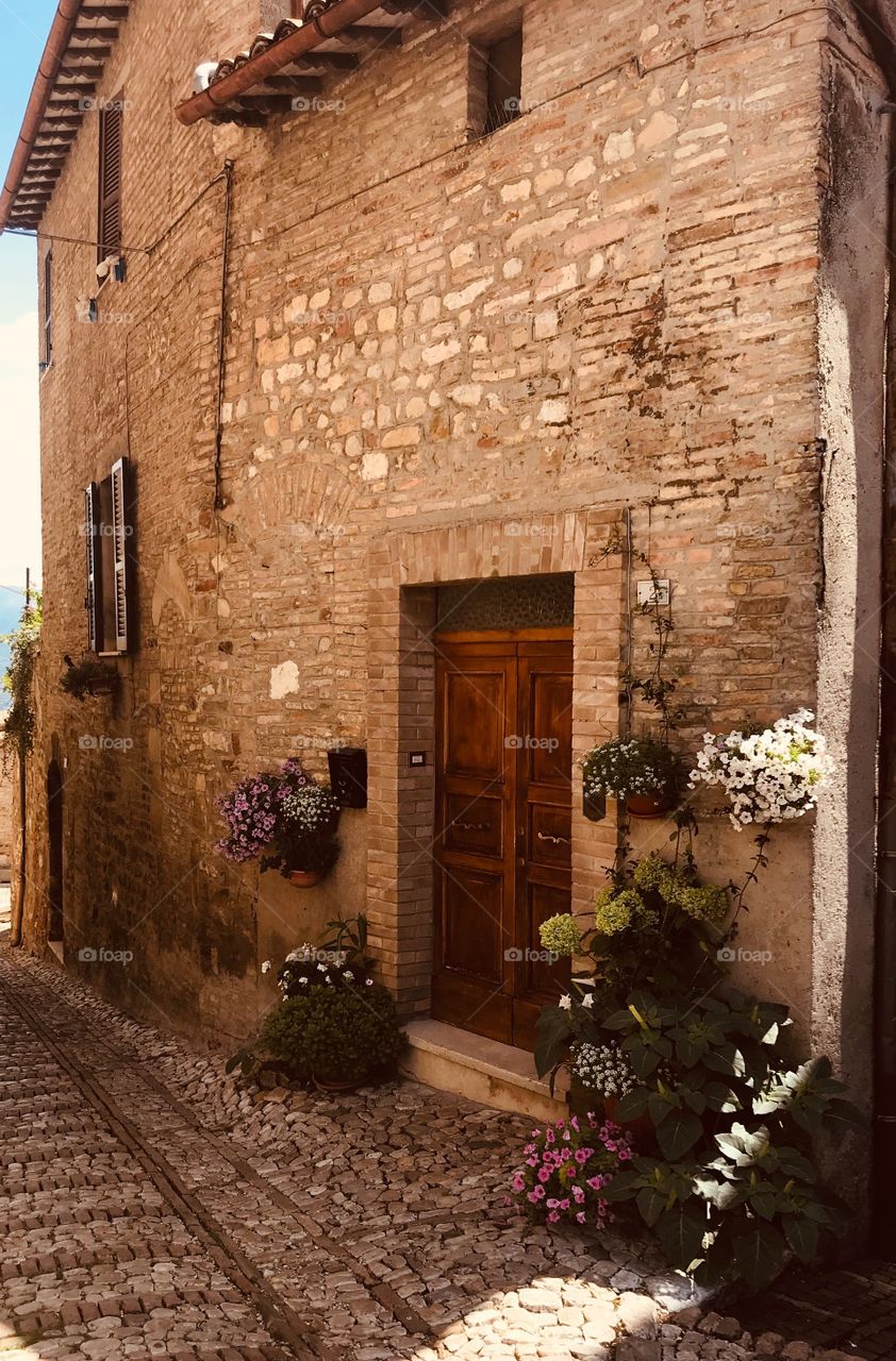 Old house in Umbria, Italy