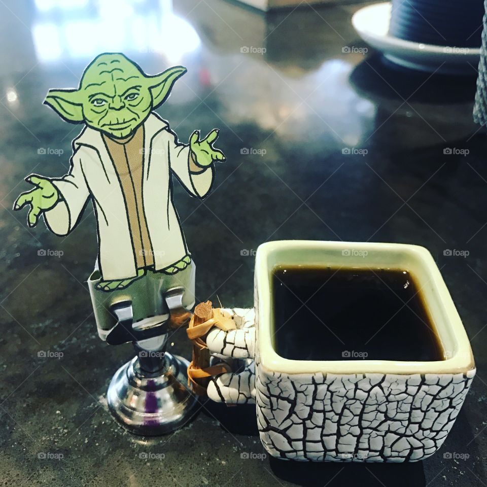 Yoda's cup of Joe