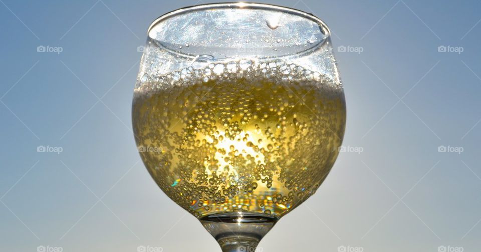 White vine on summer cliff