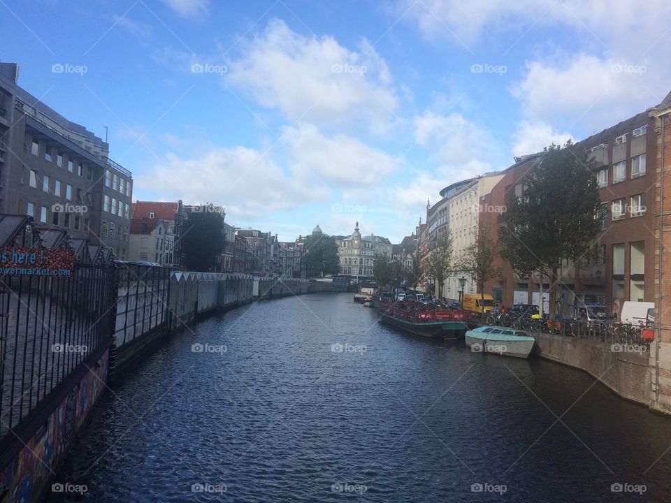 Amsterdam, the canal city