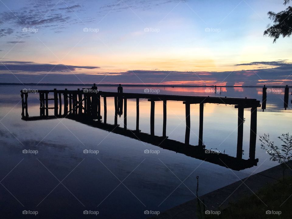 Pier sunrise 