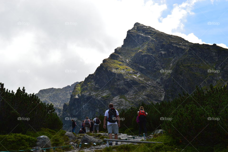 Hiking trails Tatra Mountains in Poland