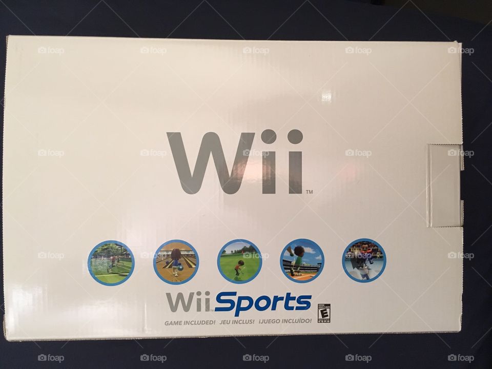 White Nintendo Wii Console complete in box with the Wii Sports game. 
Released in - 2006