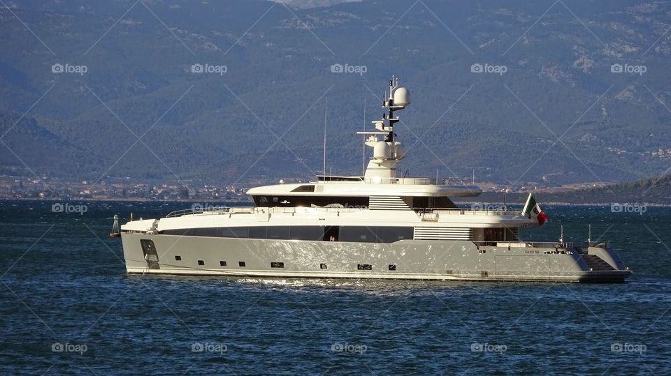 Big yacht