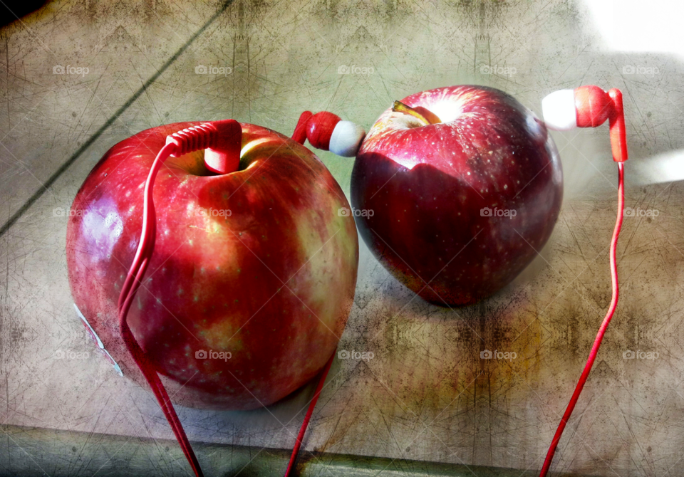 apples with plugs