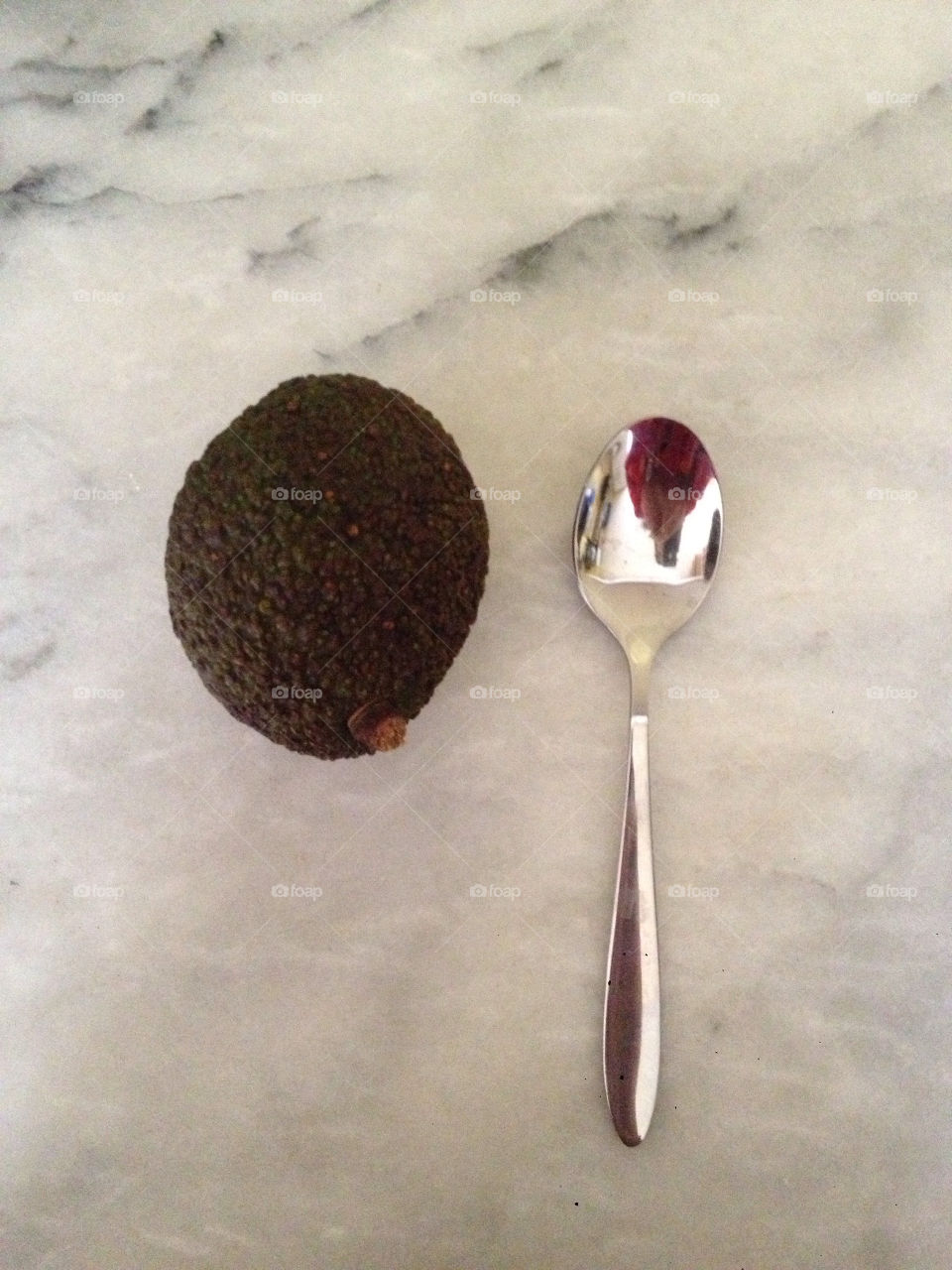 fruit spoon avocado size by JanineorJ
