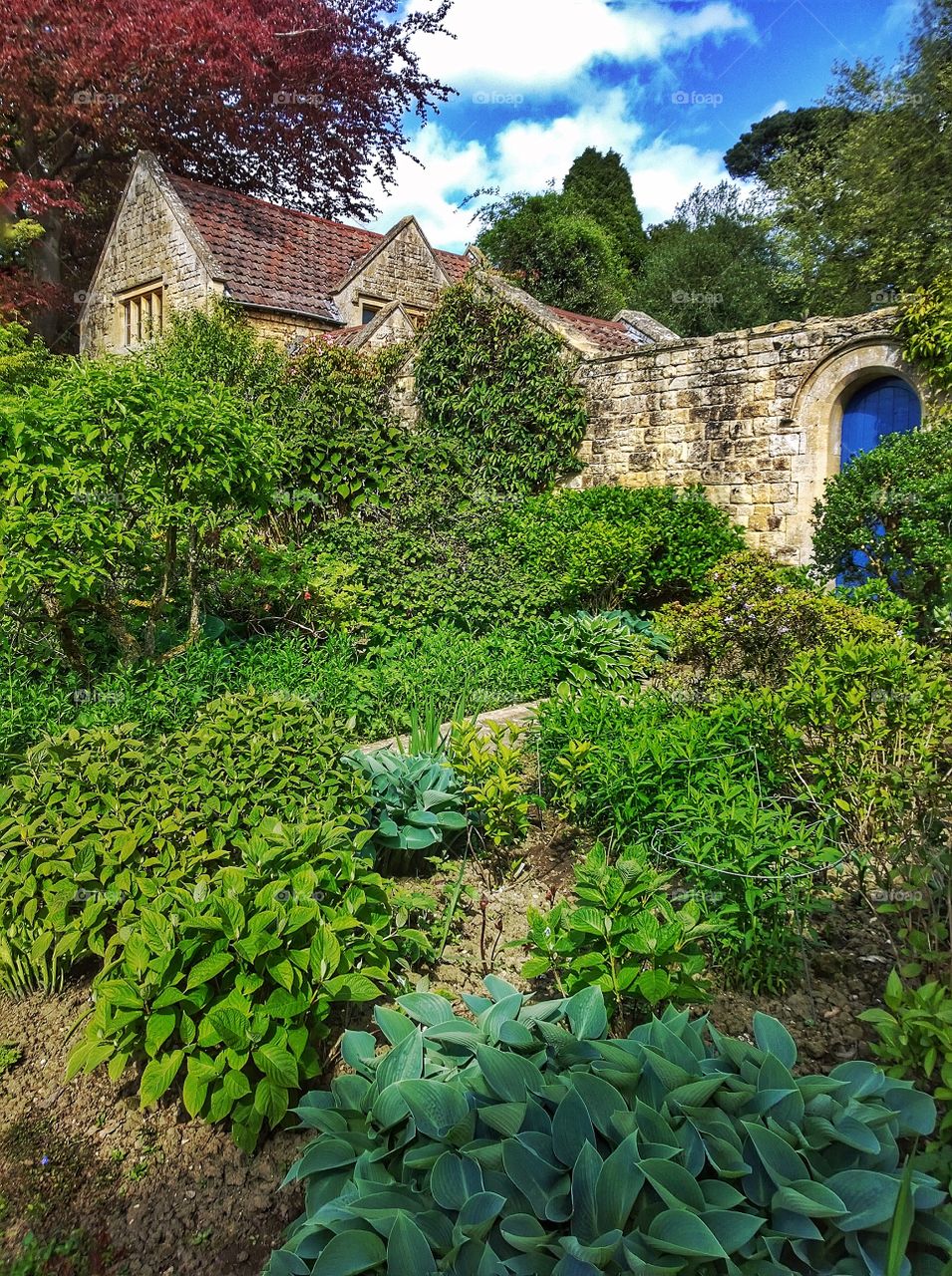 Gardens. Stately home