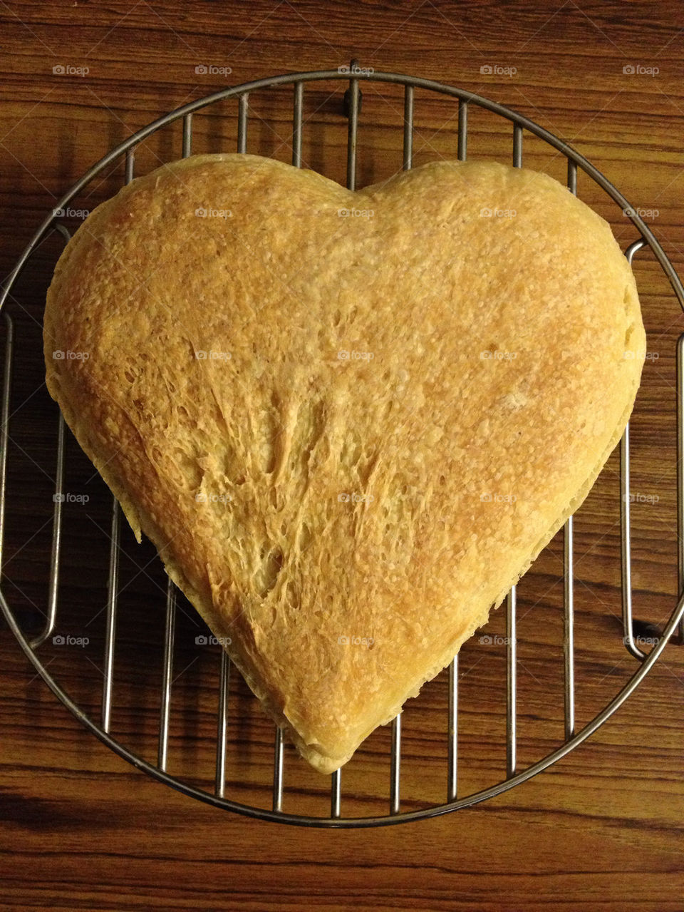 winter kitchen bread heart by amt