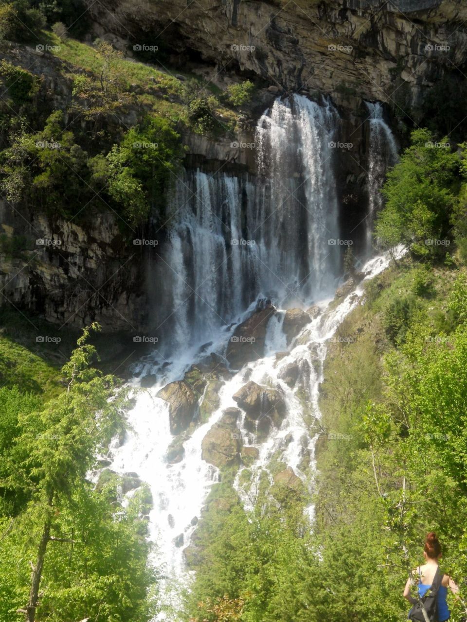 Sotires  waterfall Gramsh- Albania