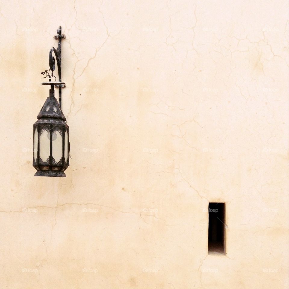 Lamp and window