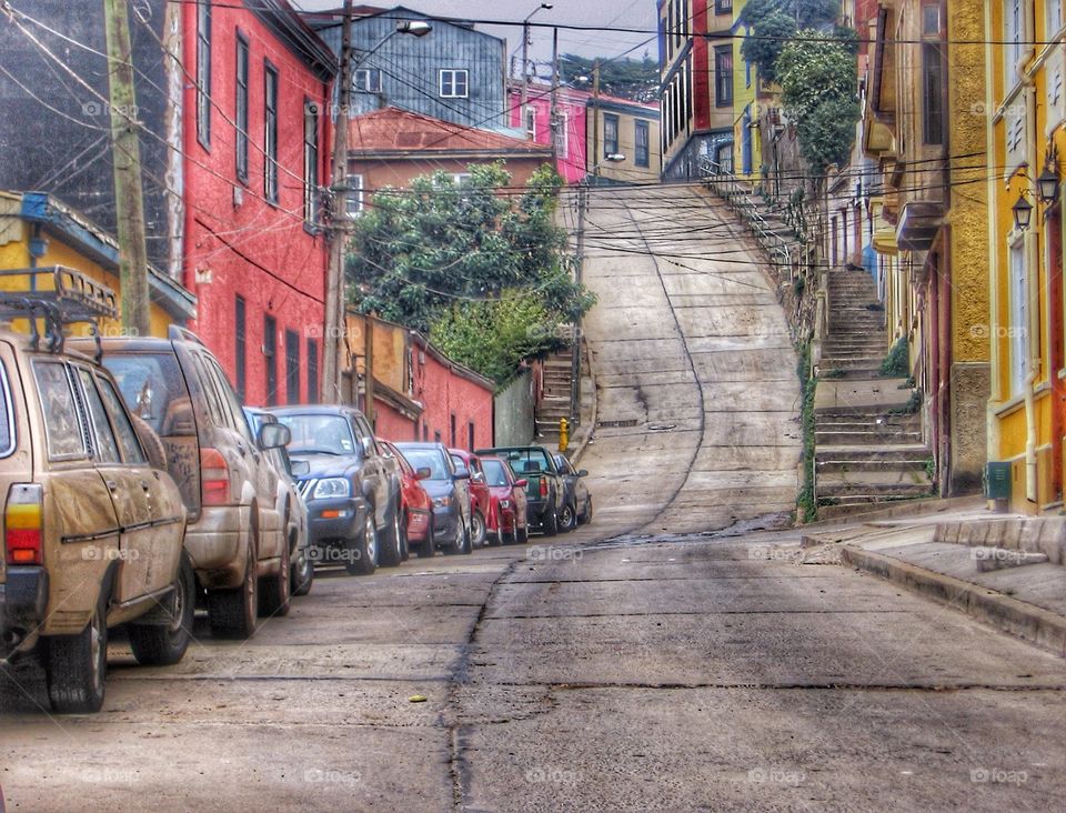 Hilly Streets of Valparaiso 