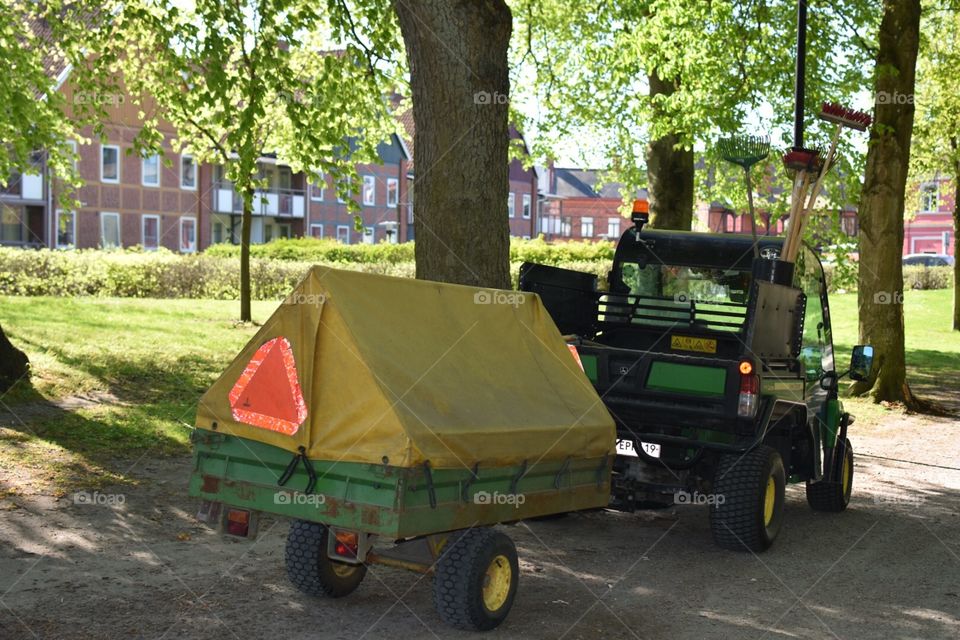 Working with greenery 