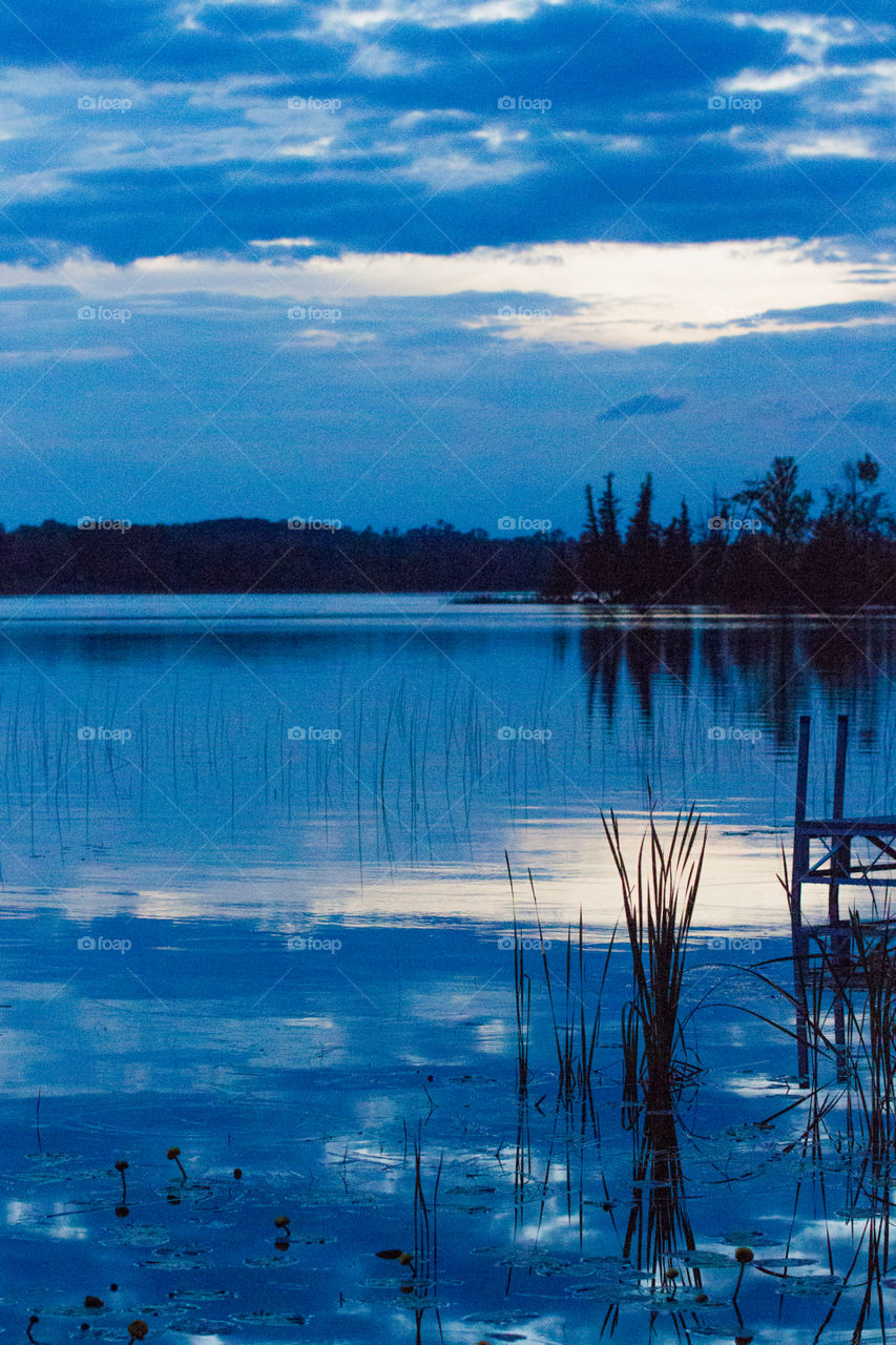 Minnesota's Magic Hour. Sunsets are always great on one of our 10,000 lakes. 