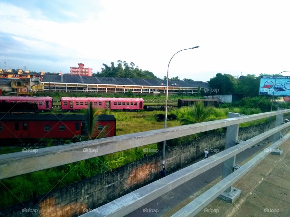 Fly over bridge capture