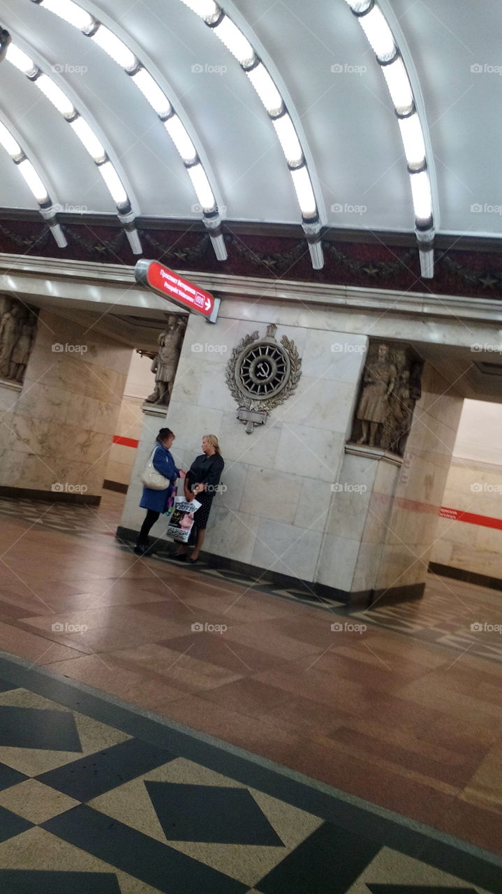 Underground in Saint Petersburg