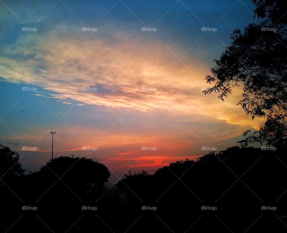 Sunset. Photo taken in Rio de Janeiro.