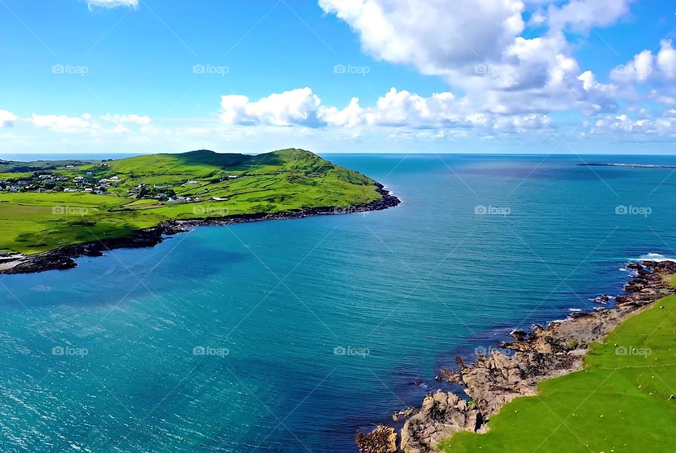 Beautiful blue 💙 and green 💚 mix