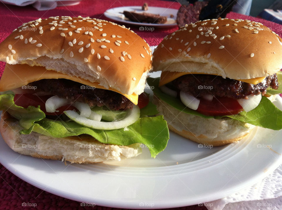 burger hamburger yummy by ninki