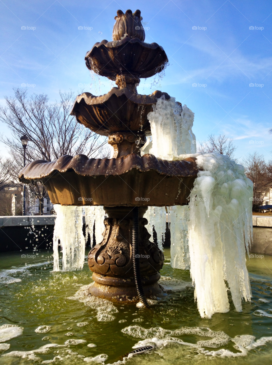 aberdeen md usa winter water ice by mkitchin