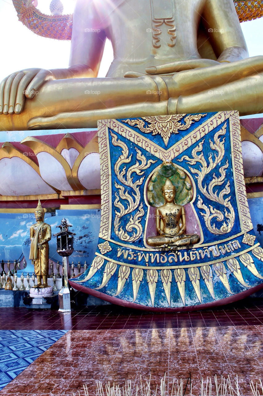 Tempel at Budda Beach in Koh Samui