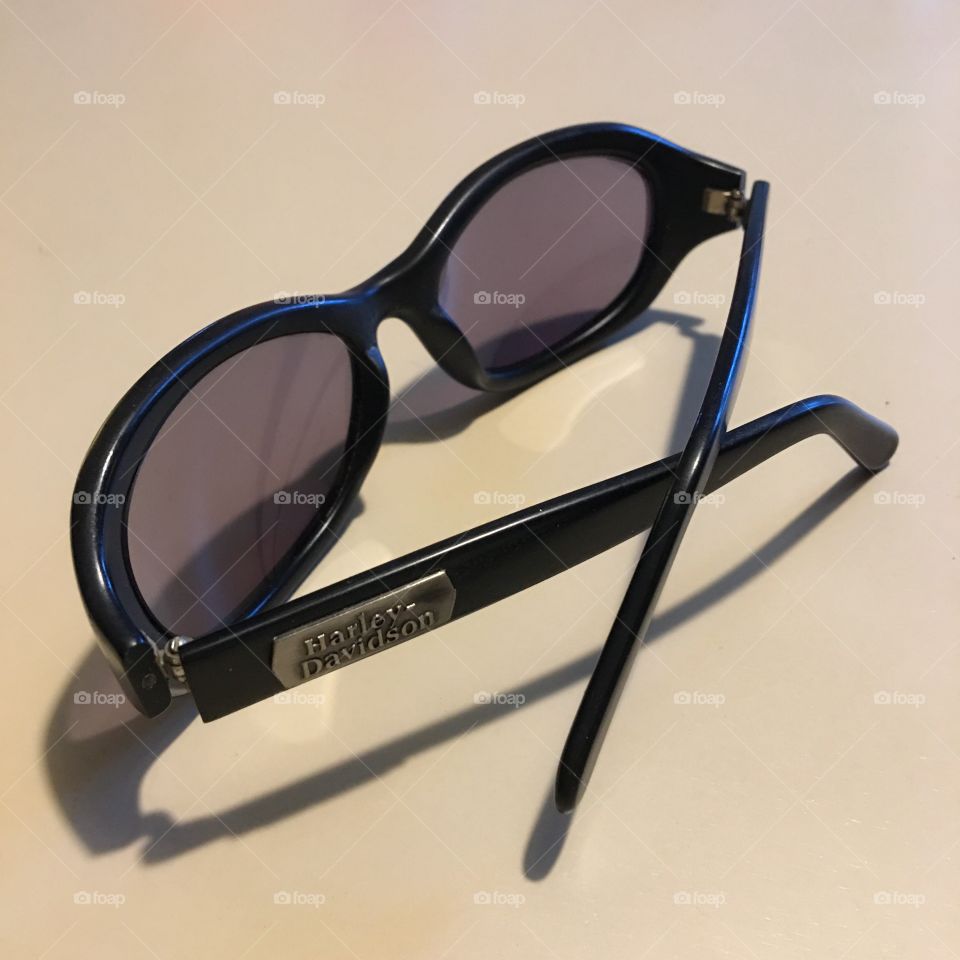 Sunglasses Wrap Style With Black Frame
