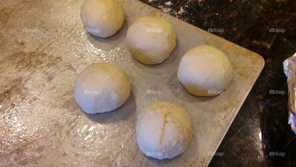 Handmade dinner rolls