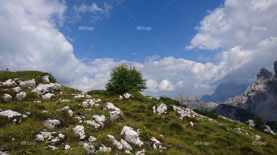 Mountains alps dolomites Italy
