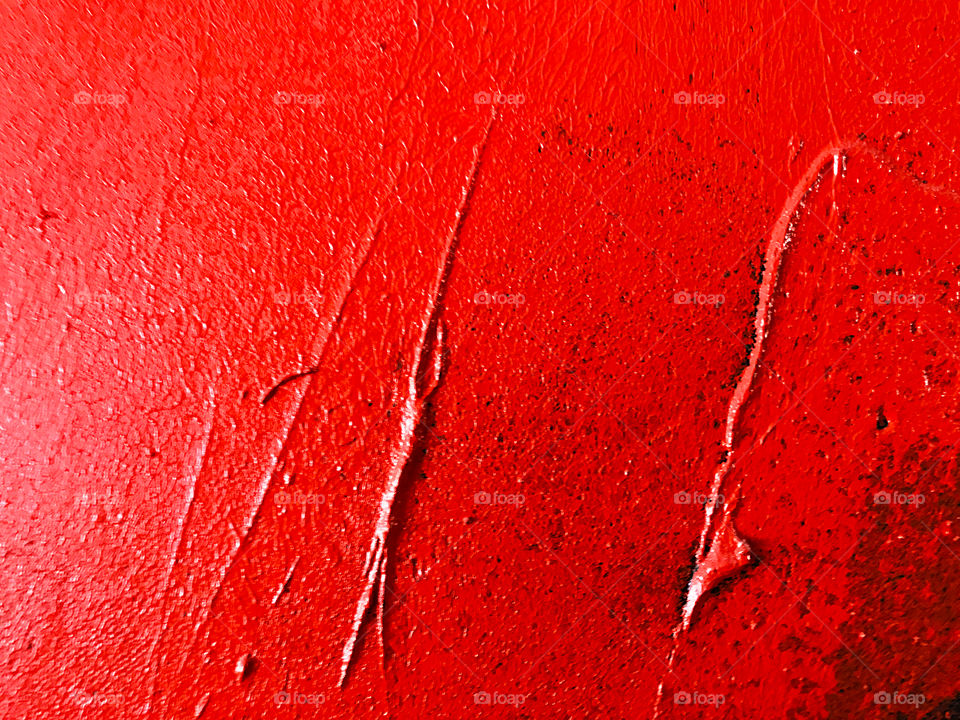 Red paint