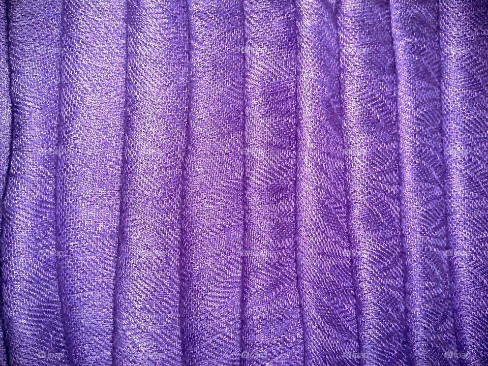 Close up of purple cloth