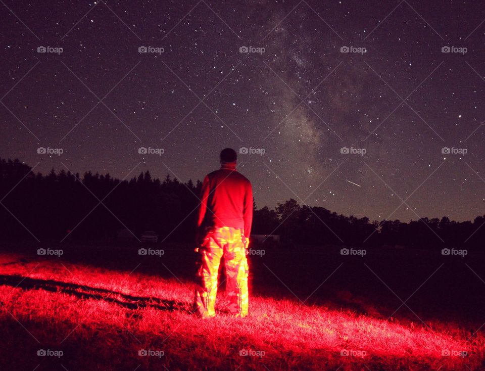 looking at our galaxy