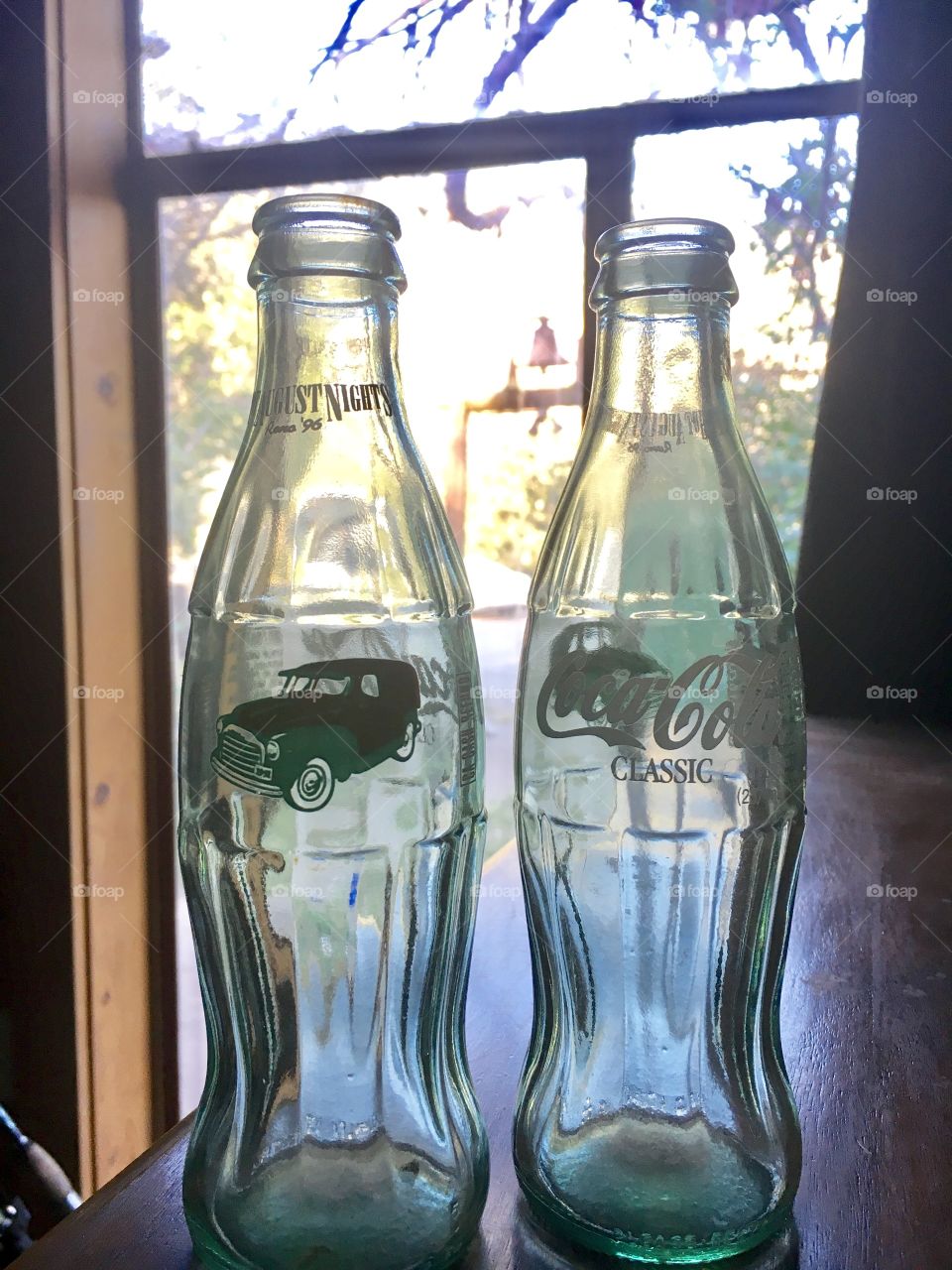 Vintage coca-cola bottles 1996 