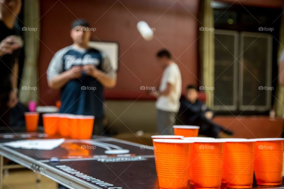Beer pong