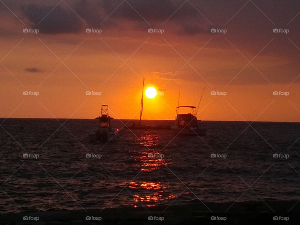 Hawaiian sunset