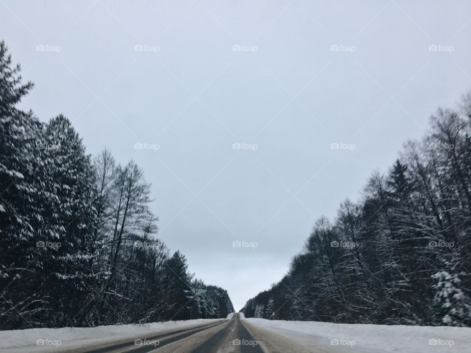 Winter road trip